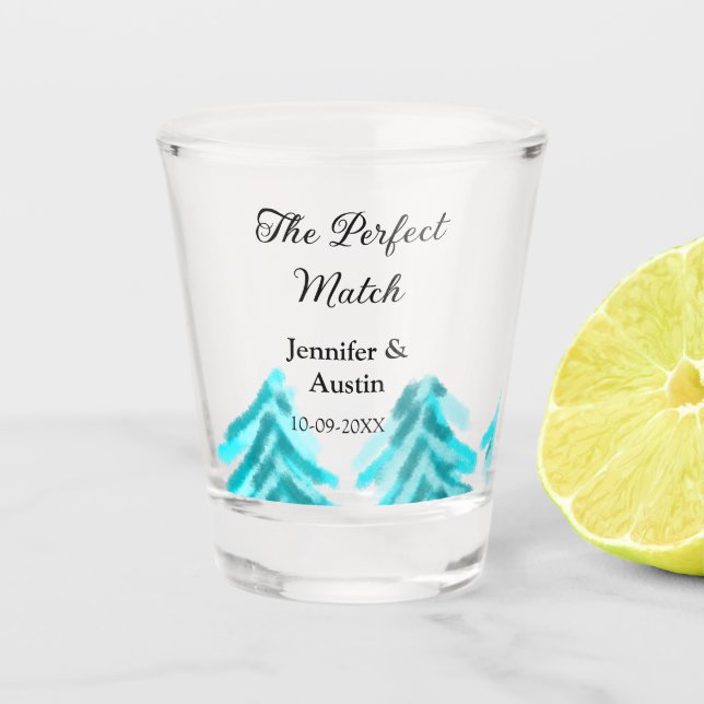 Vaso De Chupito La combinación perfecta entre el boda de los pinos (Anverso)