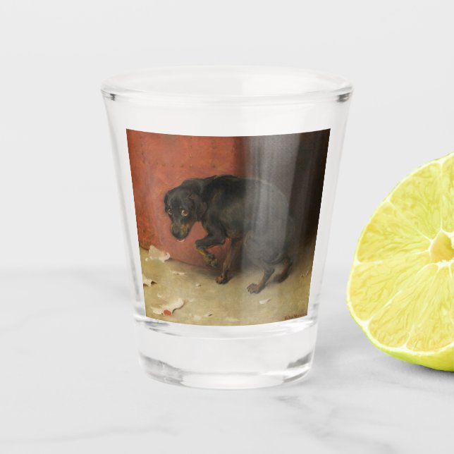 Vaso De Chupito La Conciencia Nos Hace Cobardes A Todos (Anverso)