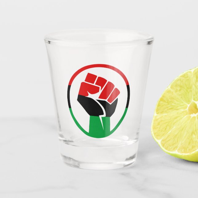 Vaso De Chupito La cultura negra importa (Anverso)