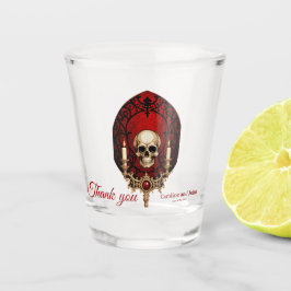 Vaso De Chupito La elegancia oscura del estilo gótico.