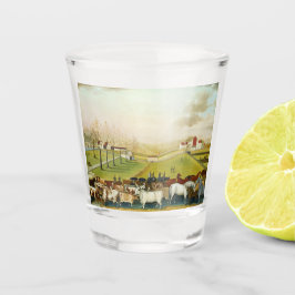 Vaso De Chupito La granja Cornell (Pennsylvania Landscape)