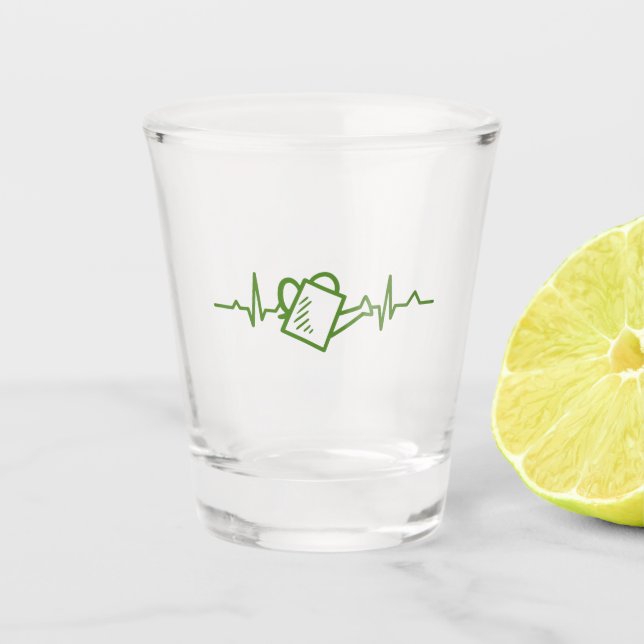 Vaso De Chupito La lata de agua de jardinería (Anverso)