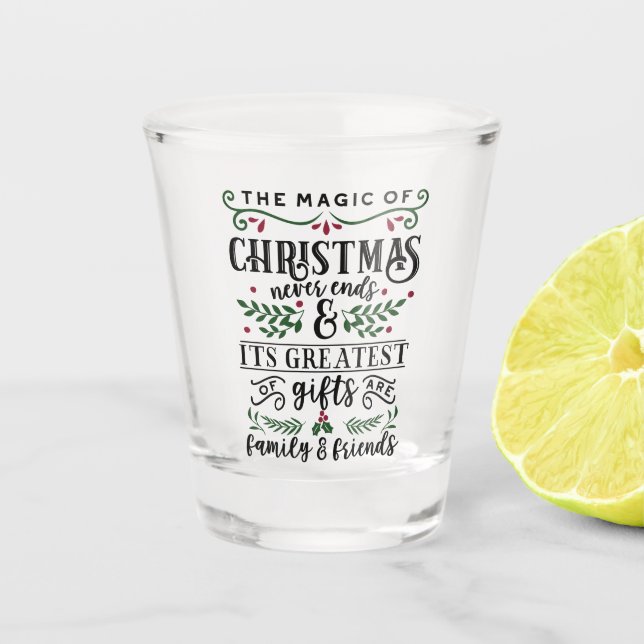 Vaso De Chupito La magia de los Navidades (Anverso)
