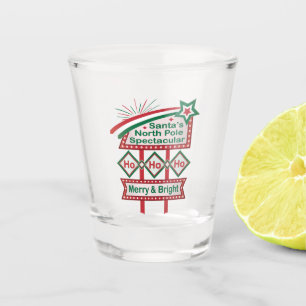 Vaso De Chupito La marquesina retro de Santa – Ho Ho Ho Alegre y B