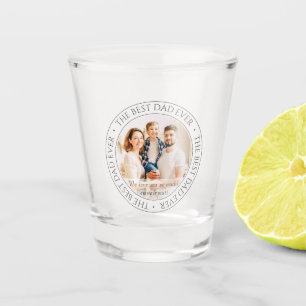 Vaso De Chupito La mejor foto clásica de papá jamás moderna