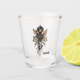 Vaso De Chupito La melodía de la naturaleza, la danza del hada flo