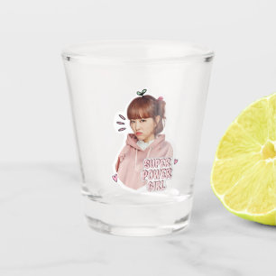 Vaso De Chupito La mujer fuerte hace bong pronto