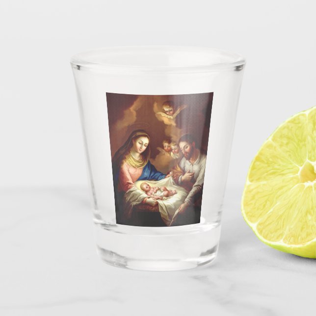 Vaso De Chupito La Natividad de Jesucristo (Anverso)
