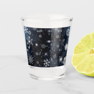 Vaso De Chupito La navidad de SlipperyJoe invernal mágica pacífica