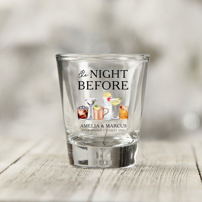 Vaso De Chupito La noche antes del ensayo de la pareja (Subido por el creador)