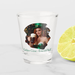 Vaso De Chupito La noche verde de Maeve, Pub Esmeralda Resplandor