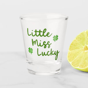 Vaso De Chupito La pequeña Miss Lucky St Patrick's Day Green