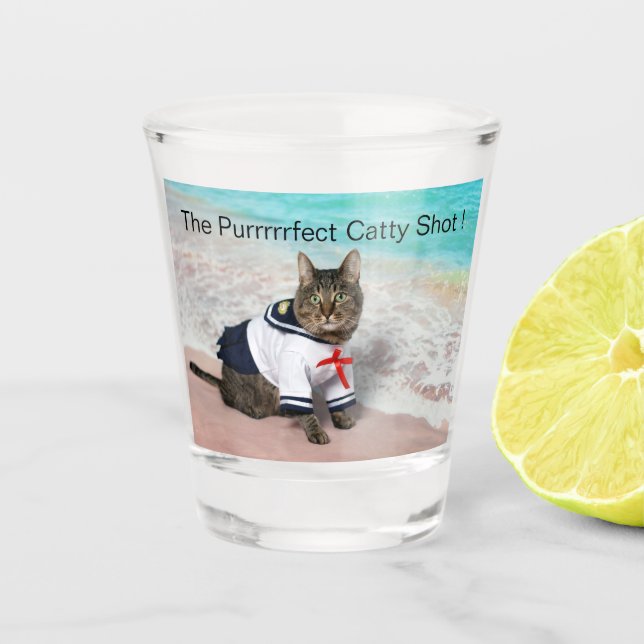 Vaso De Chupito ¡La Perfecta Catty Shot! (Anverso)