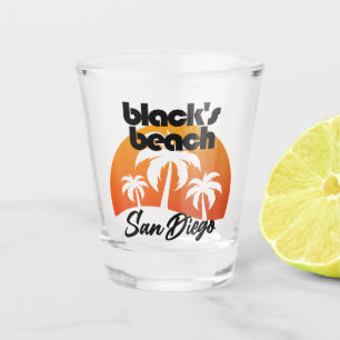 Vaso De Chupito La playa de Black's Beach, San Diego