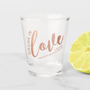 Vaso De Chupito La soltera favorece al ebrio en el cobre Personali