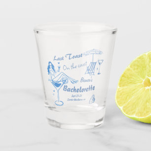 Vaso De Chupito La Última Tostada De La Mano En La Bachelorette De