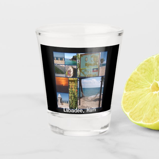 Vaso De Chupito Labadee Haiti Shot glass (Anverso)