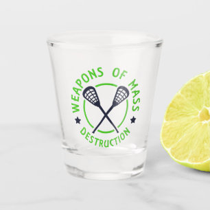 Vaso De Chupito Lacrosse Armas de destrucción