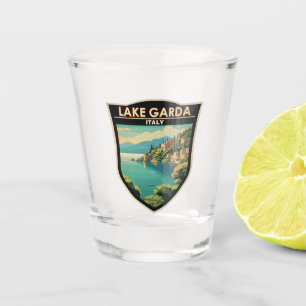 Vaso De Chupito Lago de Garda Italia Viaje de arte