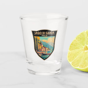 Vaso De Chupito Lago de Garda Italia Viaje de arte