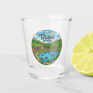Vaso De Chupito Lago Titisee, Selva Negra Alemania