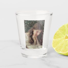 Vaso De Chupito Lágrimas de ralentí (bella mujer llorando)