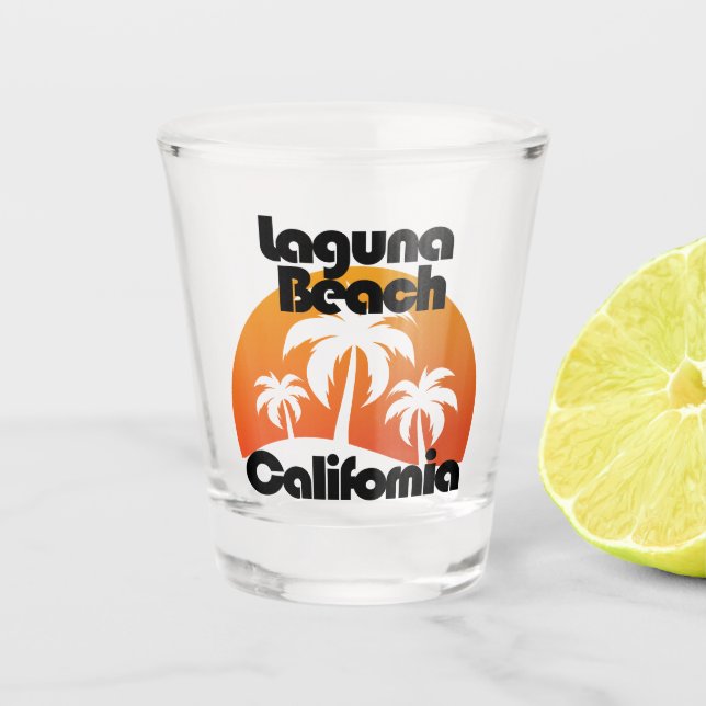 Vaso De Chupito Laguna Beach, California (Anverso)