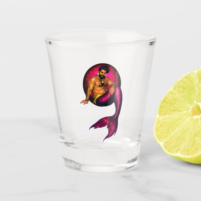 Vaso De Chupito Laguna Merbear - Arjun Samudra (Anverso)