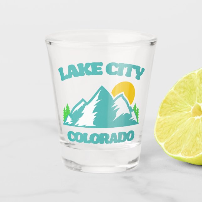 Vaso De Chupito Lake City Colorado (Anverso)