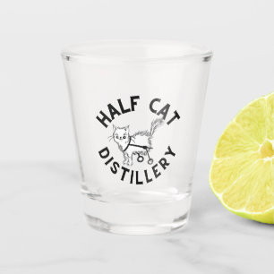 Vaso De Chupito Lámina de escape de medio gato