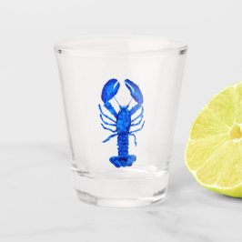 Vaso De Chupito Langosta Azul