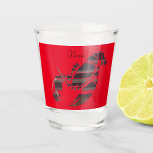 Vaso De Chupito Langostas de Maine Rojas Thunder_Cove