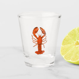 Vaso De Chupito Langostino Rojo