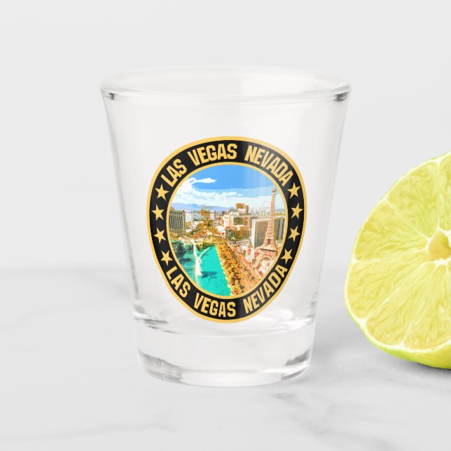 Vaso De Chupito Las vegas (Anverso)