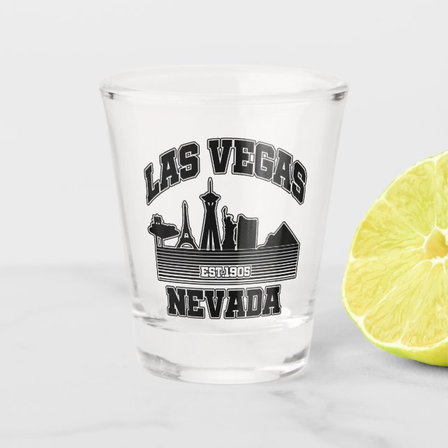 Vaso De Chupito Las Vegas, Nevada (Anverso)