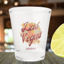 Vaso De Chupito Las Vegas Nevada Retro Vintage Fiesta 