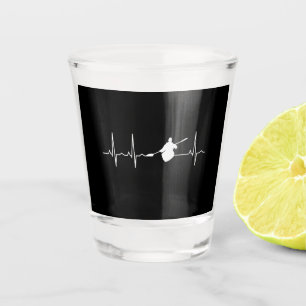 Vaso De Chupito Latido de remo en kayak