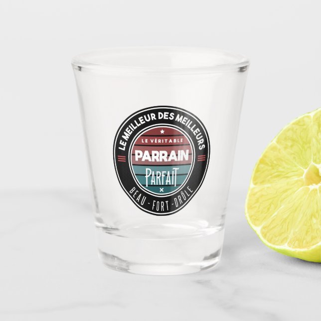 Vaso De Chupito Le véritable parrain parfait (Anverso)