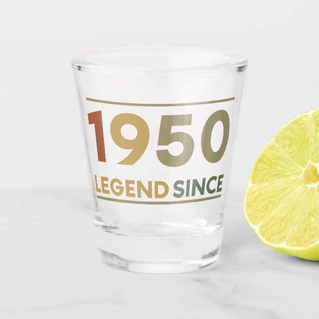 Vaso De Chupito Legend Since 1950 (Anverso)