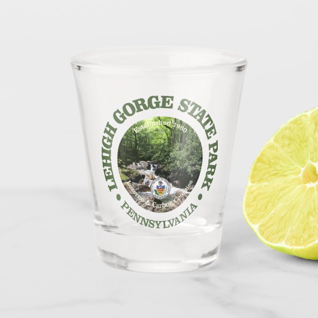 Vaso De Chupito Lehigh Gorge SP (Anverso)