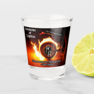 Vaso De Chupito Lema de la jaula - Hunter Holmes CoC Vidrio de ti