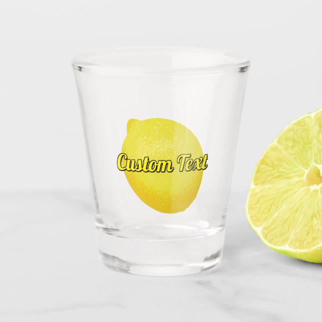 Vaso De Chupito Lemon (Anverso)