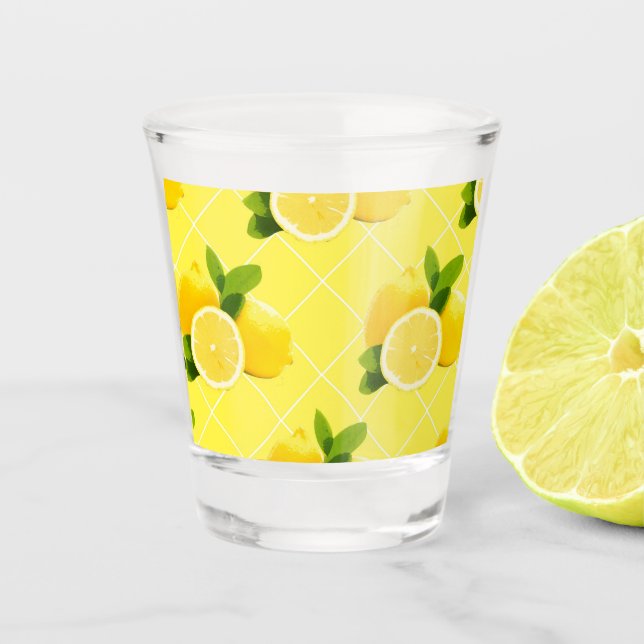 Vaso De Chupito Lemon Fresco Shot Glasses (Anverso)