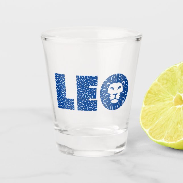 Vaso De Chupito Leo (Anverso)