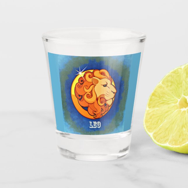 Vaso De Chupito Leo (Anverso)