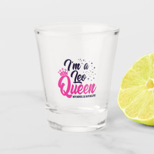 Vaso De Chupito Leo Cumpleaños Reina Astrología Zodiac Rótulo Soul