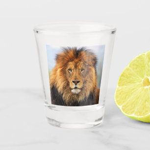 Vaso De Chupito León africano 1