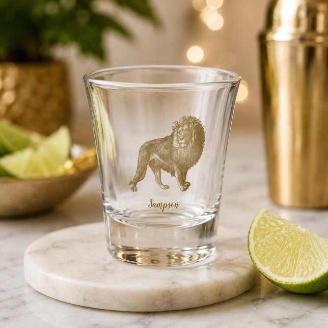 Vaso De Chupito Leon Impresionante (Subido por el creador)