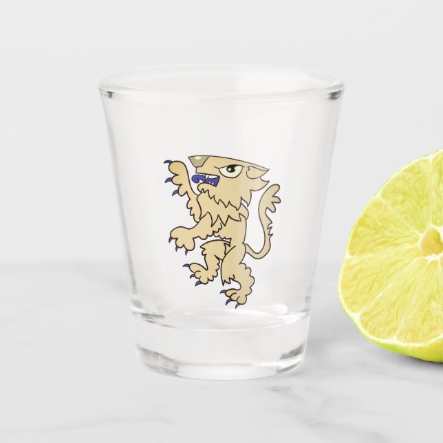 Vaso De Chupito León Rampant (Anverso)