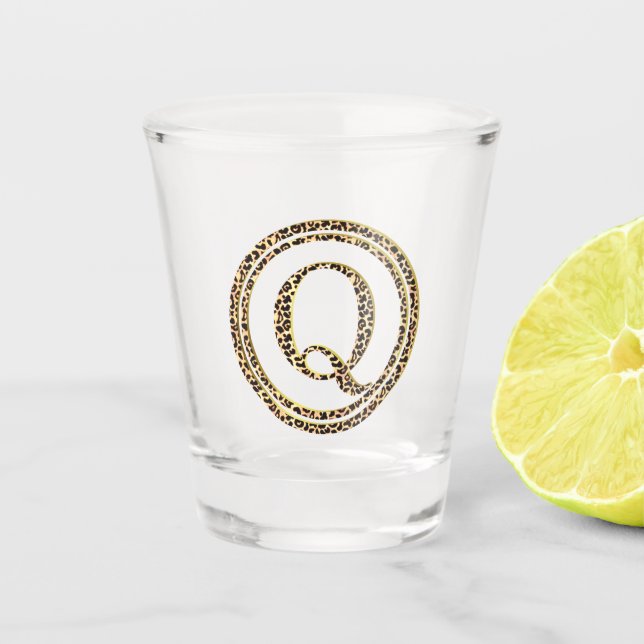 Vaso De Chupito Leopard Q (Anverso)